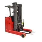 Stand On Electric Reach Forklift 1.5t With AC Motor Power