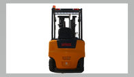 Xinda 3.5 TON Electric Warehouse Forklift Outdoor Logistics Equipment