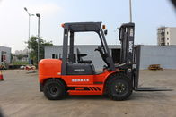 3 Stage Diesel Powered Forklift With 6m Lifting Height 125mm Fork Width