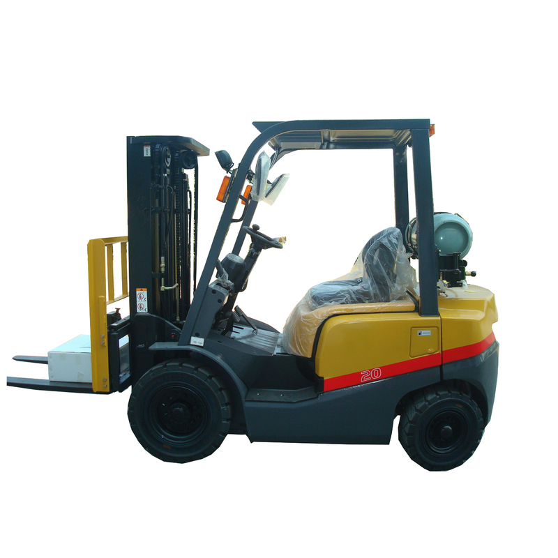 2 Ton Gasoline  LPG Forklift 3m Lifting Height With Japan Engine