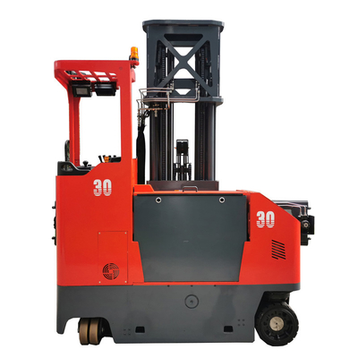 suporte-do sideloader 4 na empilhadeira elétrica quatro direcional muti-direcional da maneira 3000kgn para o transporte de materiais longo